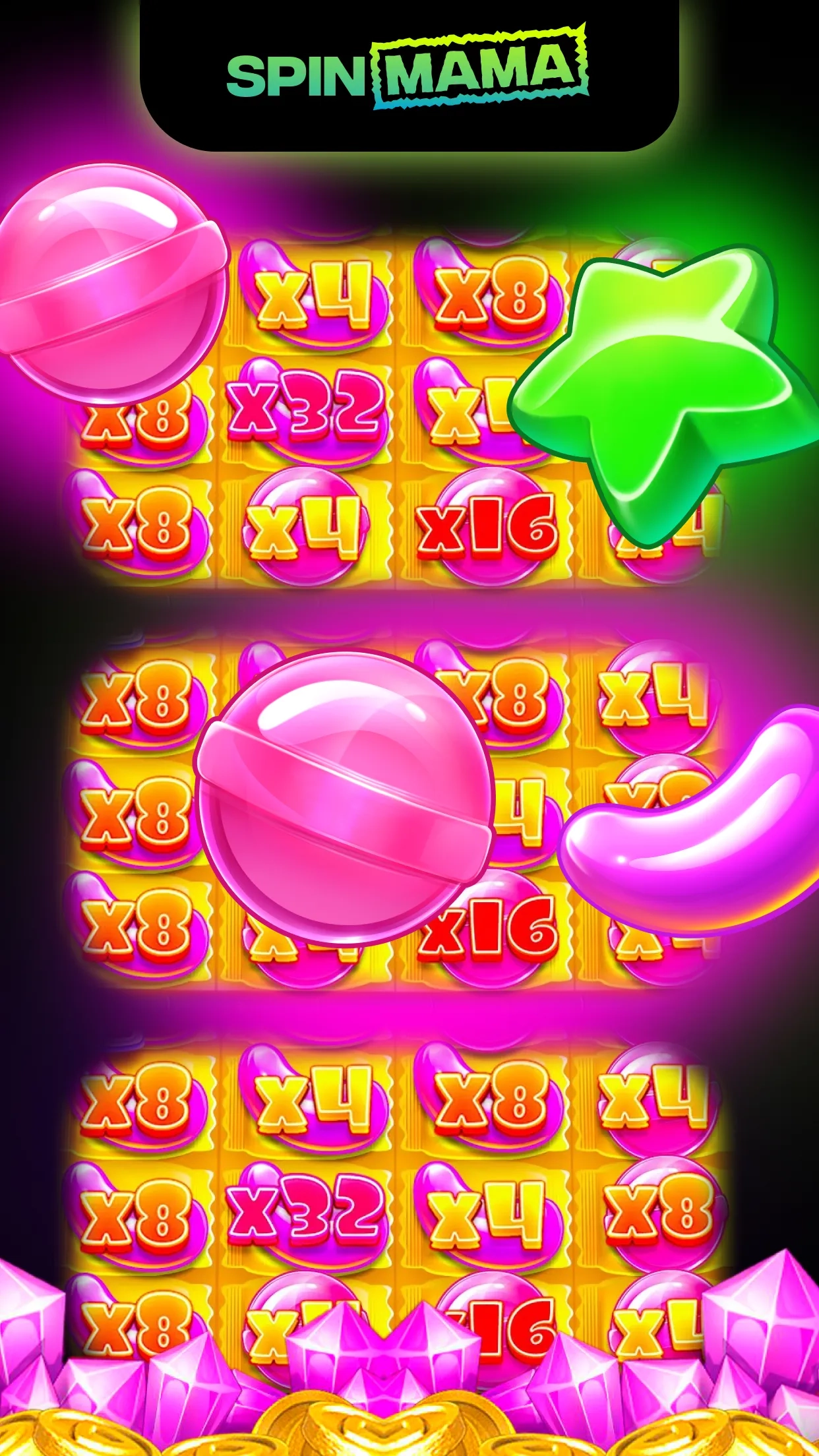 SpinMama Welcome-Bonus 100% bis €200